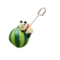 Miniatyrbild 4 av 8: Memo-hållare Fotoklämma Stativ Memo Display Klämma Harts Heminredning för Kontor Panda