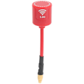 Miniatyrbilde 5 av 8: 5,8 GHz MMCX 2,8 dBi RHCP høyforsterket lang antenne for FPV Racing Drone RC deler rød rett