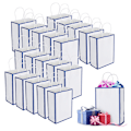 Miniatyrbild 8 av 8: Miljövänlig bärbar kraftpåse Butiksförpackning för kläder Presentpåse (S 15 x 8 x 21 cm)