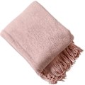Miniatyrbillede 1 af 3: Højkvalitets Komfortabelt Tæppe Dejligt Multifunktionelt Sofatæppe, 127*178cm Blødt, Egnet til Sofa/Seng (pink)