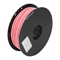 Miniatyrbild 4 av 8: 3D-skrivarfilament 1,75 mm rött vitt dubbelt färgfilament PLA-filament förbrukningsmaterial för modell-DIY