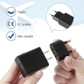 Miniatyrbillede 3 af 5: Universal rejsestikadapter - Konverter USA til EU/Tyskland stik - pakke med 4