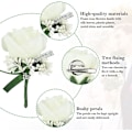 Miniatyrbilde 3 av 5: Silkeblomster til bryllup og arrangementer - 4 stk.