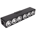 Miniatyrbillede 2 af 8: Bluetooth 5.0 Soundbar Stærk Bas Effekt Multifunktionel Trådløs Højttaler til Telefon Tablet PC Sort