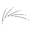 Miniatyrbillede 4 af 8: 5 stk Nylon Tailgut Tail Gut Tailcord med messing skrueforbindelse til 3/4 4/4 violin