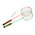 Pikkukuva 5 / 8: Badminton-mailasetti, jossa on erittäin joustava sieni, mukava ote, teräksestä valmistettu sulkapallomaila ja 3 sulkapalloa
