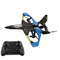 Pikkukuva 3 / 8: RC-lentokone LED-lampulla 2.4GHZ Super Remote Glider pojille ja tytöille Syntymäpäivälahjat Sininen Dual Battery