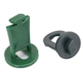 Miniatyrbillede 7 af 8: 100 stk Drivhus Twist Clips Pladsbesparende Nem at bruge Robust plast Drivhus Plante Ophæng til Kurve Gryder Dåser