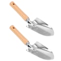 Miniatyrbilde 7 av 8: 2 stk rustfritt stål hagespade med skala for potteplanter