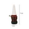 Miniatyrbild 4 av 4: 3-pack Växtbevattningspinnar Automatiska Enheter Självdränerande Växtbevattning Långsam Frigörelse Inomhus Utomhus Terrakotta Vattenpiggar för Krukväxter Blommor