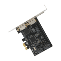 Miniatyrbild 3 av 8: Adapterkort PCIe till SATA ESATA IDE PCB Network Converter Datorhårdvara med drivrutins-cd