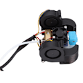 Miniatyrbillede 2 af 8: Helt metal V6 Hotend God varmeafledning Installer Udskift nemt Bred kompatibilitet 3D-printertilbehør med 3 ventilatorer