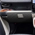 Miniatyrbillede 2 af 5: Bil Læder Handskerum Trim Panel Mærkat til