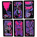 Pikkukuva 4 / 5: Neon Moon Tarot Deck Oracle Cards