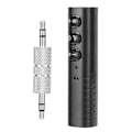Miniatyrbilde 3 av 8: Lavalier Bluetooth 4.1 lydmottaker 3,5 mm AUX stereomusikk håndfri biladapter