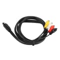 5-bens han-Din til 4 RCA hun-kabel Professionel DIN 5-bens til RCA-konverteringskabel til CD-afspiller VCR DVD Phono 1,5 m
