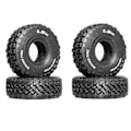 Miniatyrbilde 4 av 5: 4 stk. 1,9 tommer 116 mm gummidekk for 1/10 Rock Track Redcat Scx10 Ii