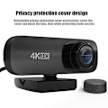 Pikkukuva 5 / 5: Webcam 4K Uhd 3840X2160P -webkamera laajakulmaobjektiivilla ja mikrofonilla