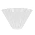 Miniatyrbillede 1 af 8: Kaffe Filter Kop Resin Konisk Genanvendelig Håndbrygget Kaffe Drypper Si til Køkken Transparent Farve