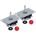 Miniatyrbild 1 av 8: Joystick-spelkonsol Rocker-handtag Joystick med mikrojusterbar rund bas