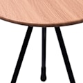 Miniatyrbild 8 av 8: Fällbart campingbord förtjockat 2 nivåer justering bärbar förstärkt struktur aluminiumlegering densitetsbräda utomhusbord träkorn
