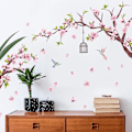Miniatyrbillede 4 af 5: Et sæt vægklistermærker med blomstergrene til køkken, soveværelse og stue
