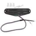 GMN07 Elektrisk Gitarr Pickup Svart Dubbel Rail 4-kärnig Sladd Pickup för 6-strängad Gitarr