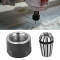 Miniatyrbilde 6 av 8: ER11 Chuck Spennhylser Klemmutter Dreiebenk deler for CNC Frese Graveringsmaskin4mm Chuck
