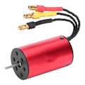 Miniatyrbild 6 av 8: HH2440 4000kv Borstlös motor Lätt för 1/18 RC Borstlös bil/fartyg Röd metall