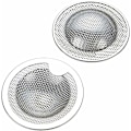 Miniatyrbild 1 av 5: Set med 2 Små Diskbänksilar i Rostfritt Stål - Perfekt för Diskbänk, Dusch, Badkar - Finns i Tre Storlekar (Small)(S)
