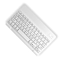 Miniatyrbild 6 av 8: Magnetiskt tangentbord för surfplatta med genvägsknappar, stativ, pennhållare, exakt fodral, trådlöst tangentbord för IOS-surfplatta 10,2 tum, rosa fodral och vitt tangentbord