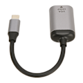 Miniatyrbillede 1 af 8: USB C til VGA-adapter i aluminiumlegering 1920x1200 60Hz stabil transmission Type C til VGA-adapter til bærbar computer desktop