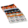 Pikkukuva 7 / 8: 10 arkkia Halloween-puuvillakangas Ghost Pumpkin Skull Print Pattern -tee-se-itse puuvillakangaspaketit ompelua varten 25x25cm / 9,8x9,8 tuumaa