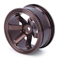 Miniatyrbild 4 av 8: 4 st Aluminium Alloy Hjulnav för Universal 1/10 Flat Running Drift RC BilCoffee