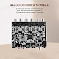Miniatyrbillede 2 af 5: DAC-modul 5.1-kanals AC-3 PCM Digital DTS RCA HiFi-dekoderkort