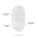 Miniatyrbillede 1 af 5: Automatisk Plug-and-Play Natlampe til Børn med Tusmørkesensor, Energibesparende 0,7W Natlampe til Stikkontakt til Børneværelse, Stue, Garage, Varm Hvid