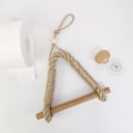 Miniatyrbillede 4 af 5: Rustik Toiletrulleholder i Hampetov