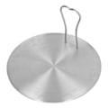 Miniatyrbilde 5 av 8: Varmefordelingsplate i rustfritt stål induksjonsplate elektrisk induksjonskomfyr diffusoradapter for hjemmekjøkken 16# 15,5 cm/6,1 tommer