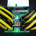 Pikkukuva 2 / 4: 6-nastainen Ethereum Eth Zec Louhinta Virtalähde 12v Gpu/psu Breakout-kortti