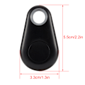 Pikkukuva 8 / 8: Mini Bluetooth Tracker Bag Lompakkoavain Pet Kadonnut Smart Finder Locator Hälytin musta black