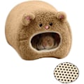 Miniatyrbillede 2 af 5: Hamster Hængekøje til Bur Plys Hamster Hængekøje Plys Hamster Rede Seng Grise Kalkun Rede Kanin Dværg Tilbehør Russisk Hamster Bur En Varm Vinter