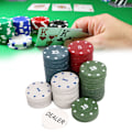 Pikkukuva 5 / 8: 100 kpl / Box Pokerimerkit Professional Family Educational Digital Chips Set