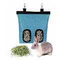 Miniatyrbillede 3 af 3: Kaninbur Tilbehør Hængende Poseholder, Herbivore Høposer Høballer, Herbivore Foderautomater Egnet til Marsvin, Chinchillaer, Kanin, Hamstere, S