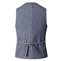 Miniatyrbillede 2 af 3: Slim Fit Plus Size Herrevest - Perfekt til forretning, bryllupper eller afslappet brug M Grå