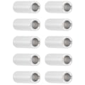 Miniatyrbillede 8 af 8: 10 stk. runde afstandsholdere i aluminiumlegering, gevindløse afstandsholdere, 6 mm ydre diameter, 14 mm lange