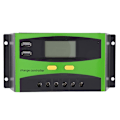 Miniatyrbild 1 av 8: 30A LCD-solcellsladdningsregulator 12V/24V PWM solcellsladdningsregulator
