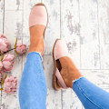 Pikkukuva 3 / 4: Kesäiset peep toe -menorcalaiset ballerinat naisille - rennot sandaalit41 Main Pink