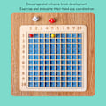 Miniatyrbild 4 av 7: Trä Math Blocks - 2 i 1 pedagogiskt multiplikation brädspel