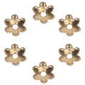 Miniatyrbilde 7 av 8: 30 stk Folwer Shape Bead Caps Legering Halskjede Armbånd Torus for Smykker DIY Tilbehør