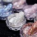 Pikkukuva 4 / 5: 8 Pulloa/setti Sateenkaari Glitter Kynsien Kristallitimantti Jauhe Mikro Lasiglitter Pigmentti Manikyyrikoristeluun